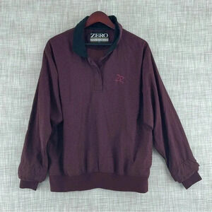 Zero Restriction Golf Windbreaker pullover Womens Size M purple 1139